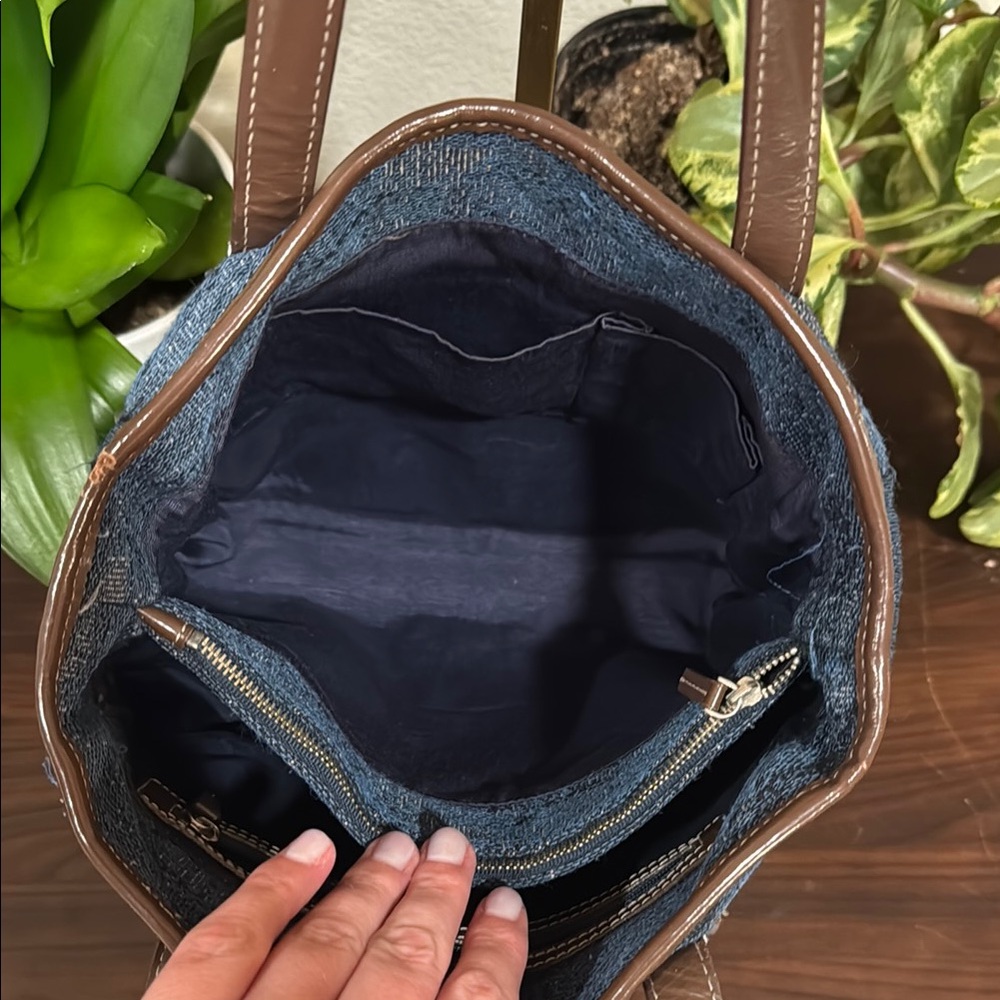 MCM Denim Shoulder Bag - Picture 4 of 16